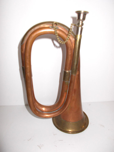 Brass copper bugle 11 - &, 11"