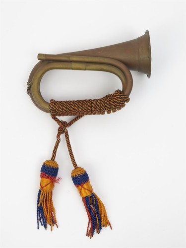 Vintage copper brass - brass, bugle