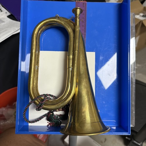 Bugle solid brass copper - brass/copper,